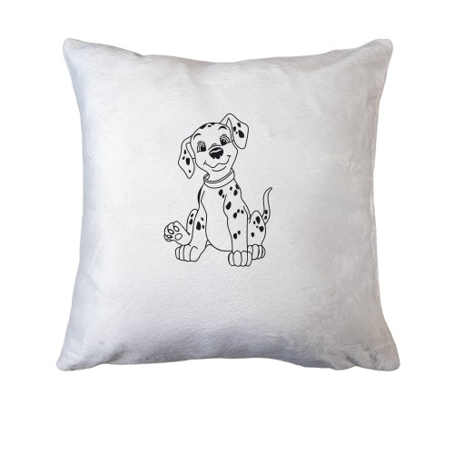 Подушка з далматинцем