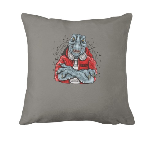 Подушка з динозавром і навушниками