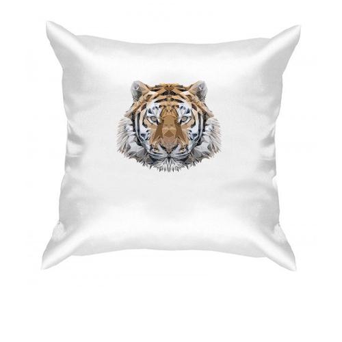 Подушка с дизайнерским тигром