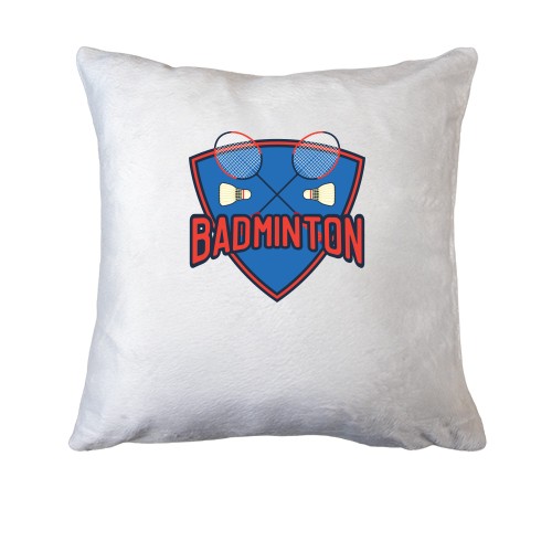 Подушка з двома ракетками і двома воланчиками