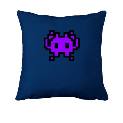 Подушка с эмоджи Вирус