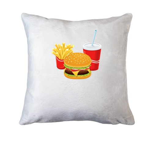Подушка с фастфудом