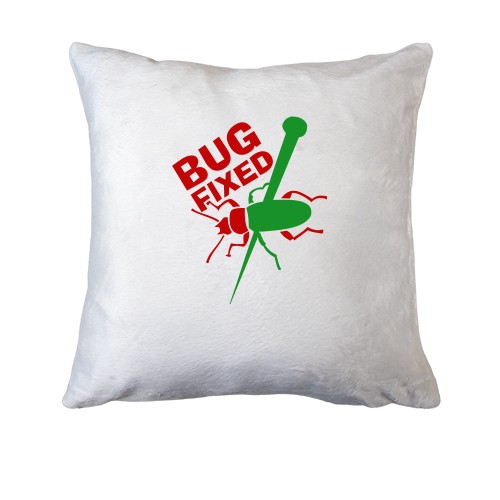Подушка с жуком Bug fixed