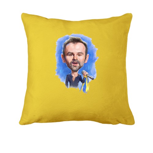 Подушка с иллюстрацией Святослава Вакарчука