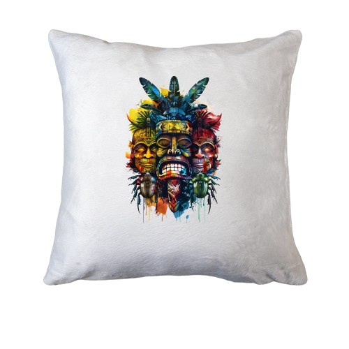 Подушка з індіанськими тотемами