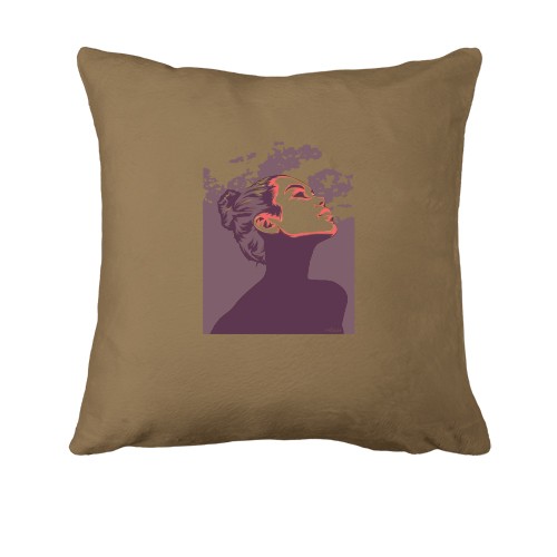 Подушка с изображением Леди