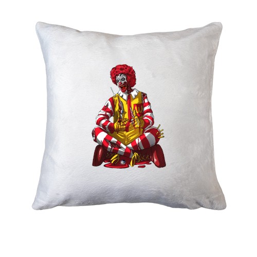 Подушка з клоуном-зомбі