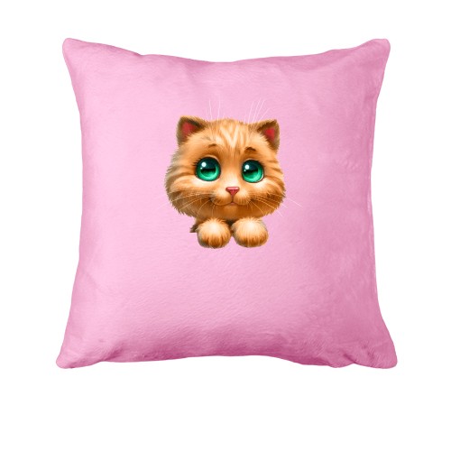 Подушка с котенком