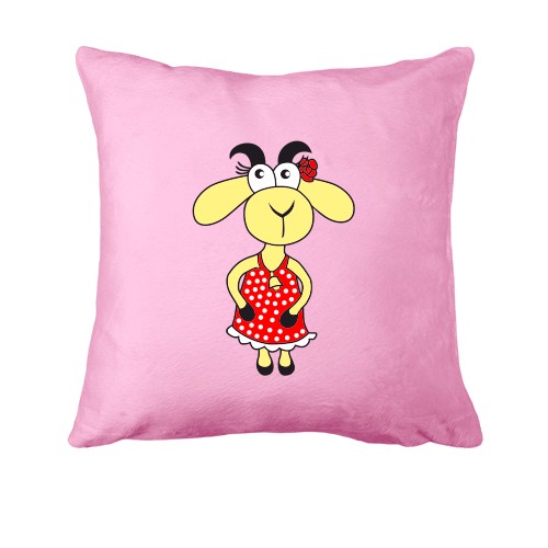 Подушка з кізкою