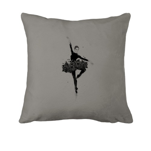 Подушка с красивой танцующей балериной