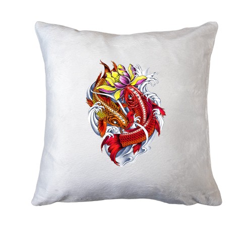 Подушка з червоними рибками (2)