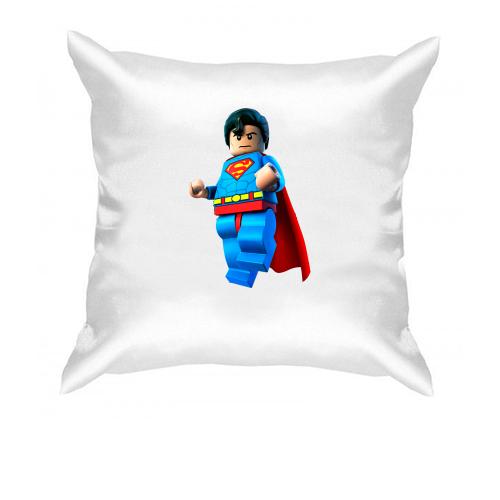 Подушка с лего-суперменом