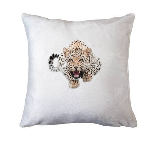 Подушка с леопардом