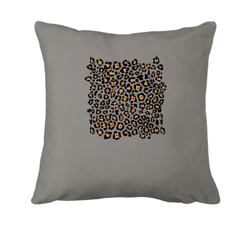 Подушка с леопардовой кожей