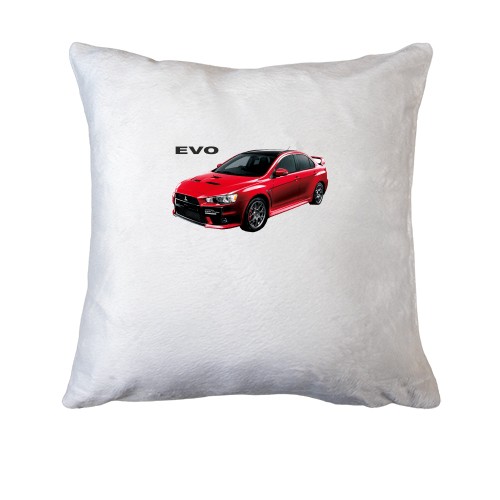 Подушка з лого Mitsubishi EVO