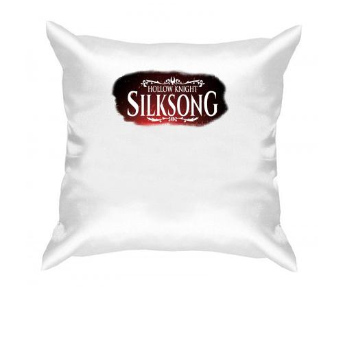 Подушка з логотипом Hollow Knight - Silksong
