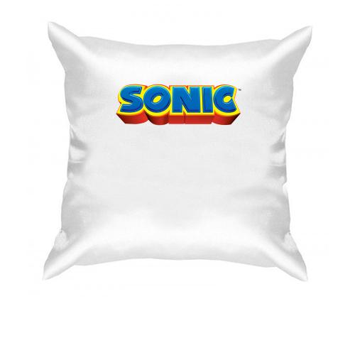 Подушка з логотипом гри SONIC