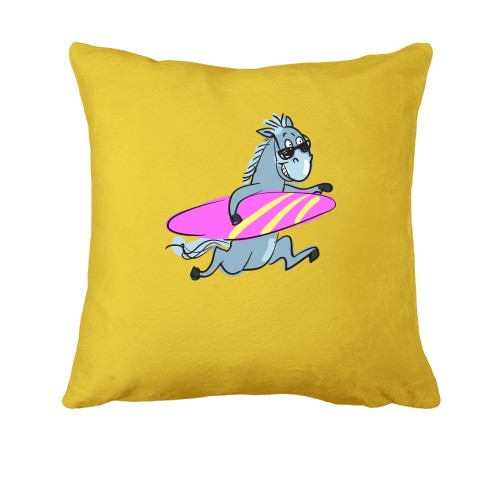 Подушка з конем серфінгістом