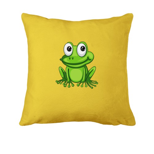 Подушка с лягушонком
