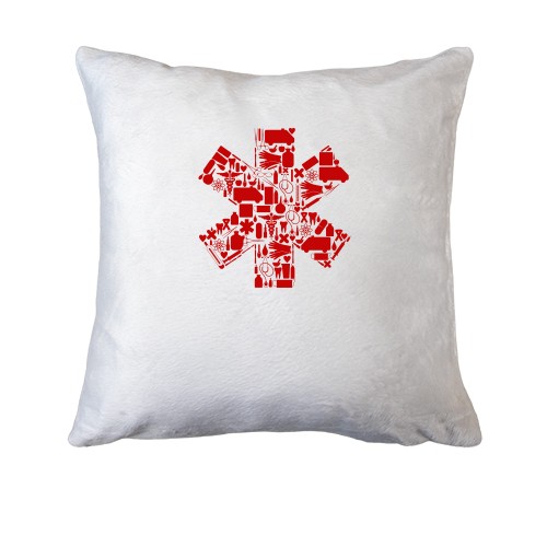 Подушка з медичної зіркою і іконками