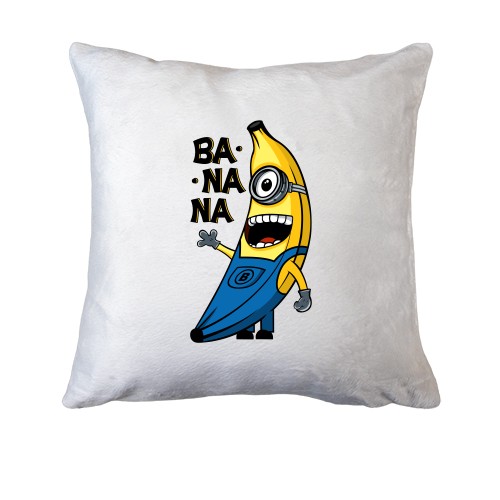 Подушка с миньоном Ba na na