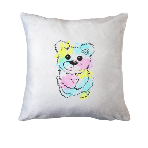 Подушка с мишкой