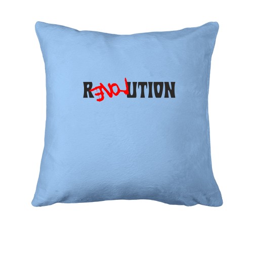 Подушка с надписью 