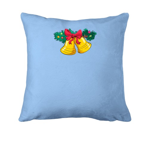 Подушка з новорічними дзвониками 2
