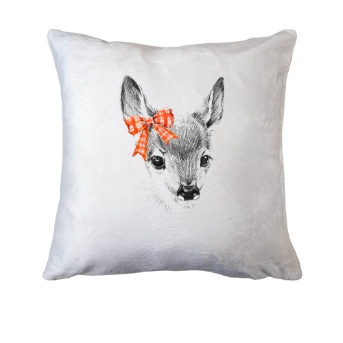 Подушка с олененком