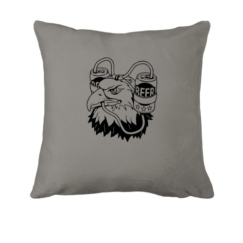 Подушка з орлом-вболівальником