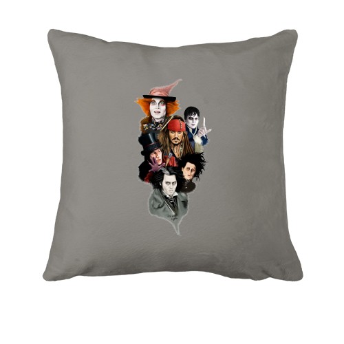 Подушка с персонажами Джонни Деппа