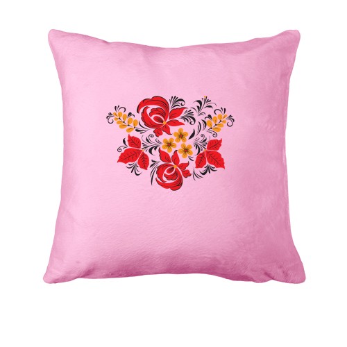 Подушка с петриковской росписью (3)