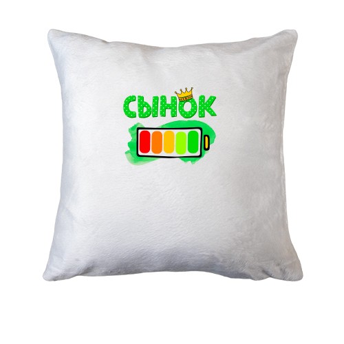 Подушка с полной батарейкой 
