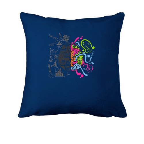 Подушка с полушариями мозга