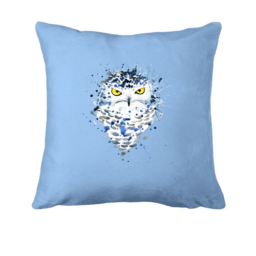 Подушка з полярною совою
