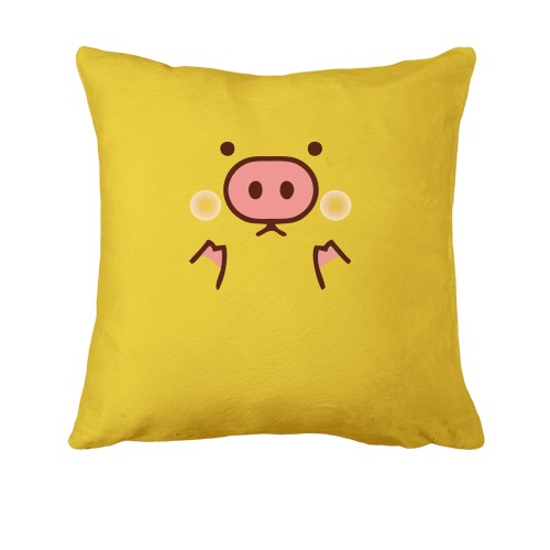 Подушка с поросячим пятачком