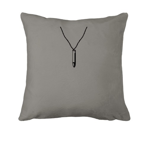 Подушка с пулей