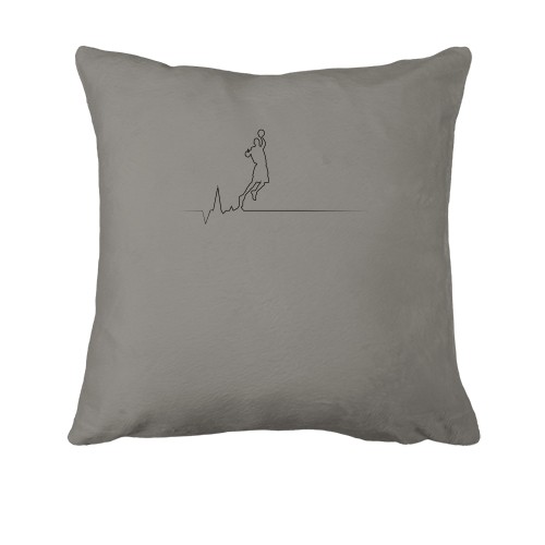 Подушка с пульсом баскетболиста