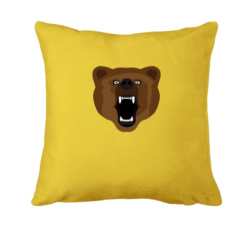 Подушка з рикаючим ведмедем