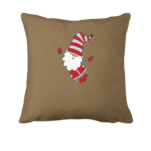 Подушка з різдвяним гномом