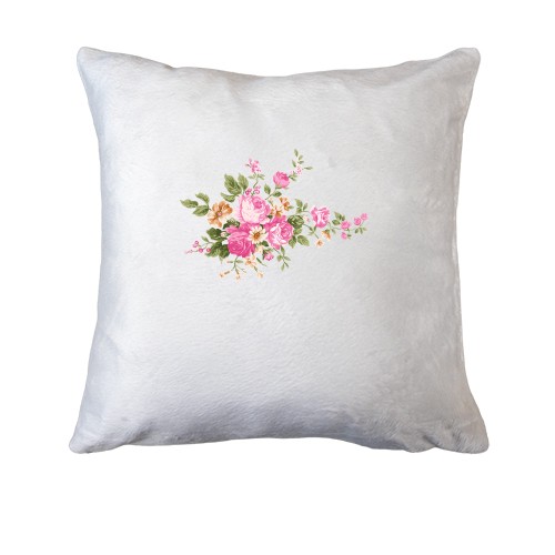 Подушка с розами