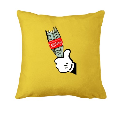 Подушка з трояндочкою з Кока-Коли