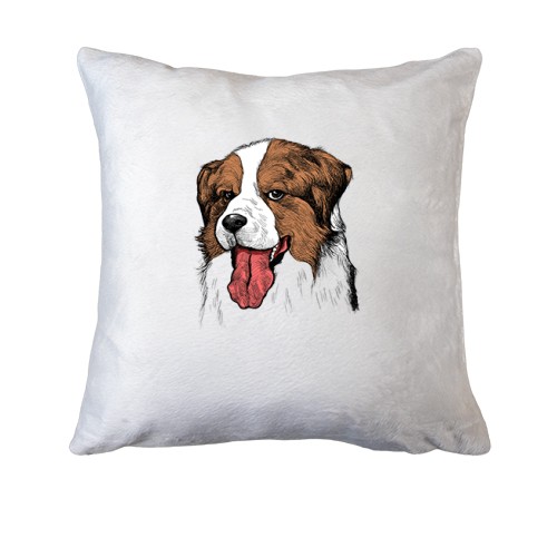 Подушка з собачкою