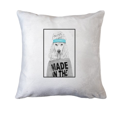 Подушка з собакою в пов'язці