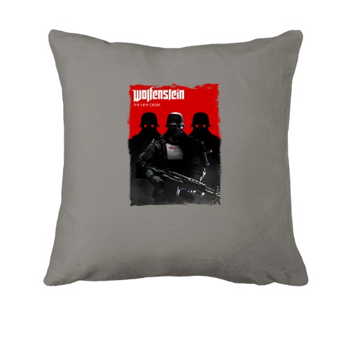 Подушка с солдатами из Wolfenstein