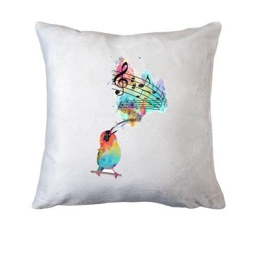 Подушка с соловьем