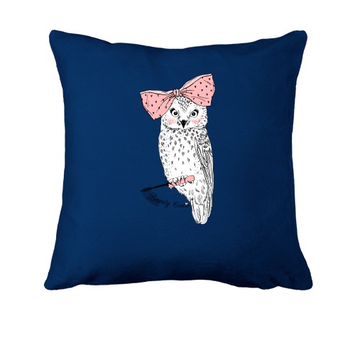 Подушка с совой в бантике