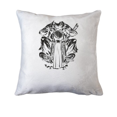 Подушка с телом байкера