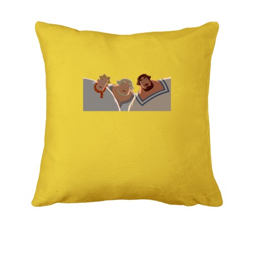 Подушка з трьома богатирями