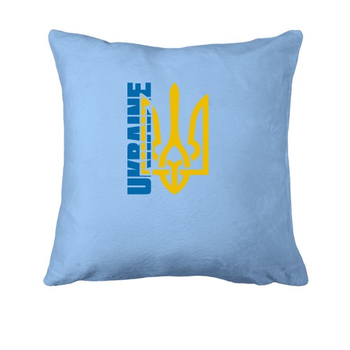 Подушка с тризубом 